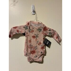 NWT Modern Moments Pink Floral Viscose Bodysuit & Leggings Outfit - 3-6M